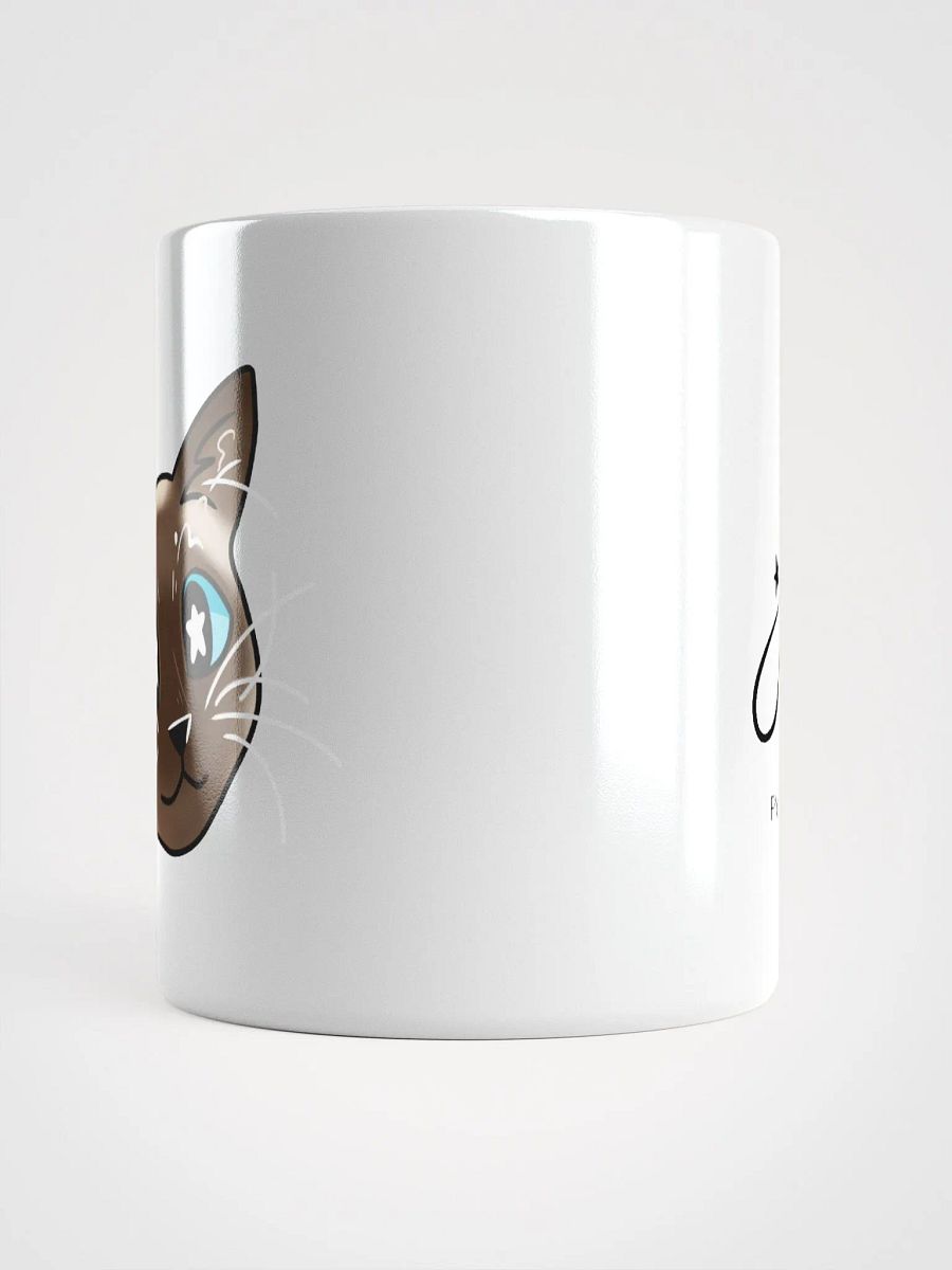 Bean The Siamese Cat Mug (White) product image (5)