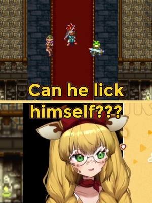 Chrono Trigger: Can Frog lick himself? #shorts #vtuber #vtuberclips #envtuber #laugh I was really asking if he could heal himself, but uhm... well... this is what came out instead! I'm a very good speaker, and it did get my point across, although uncomfortably so. WHATEVER! Here it is!