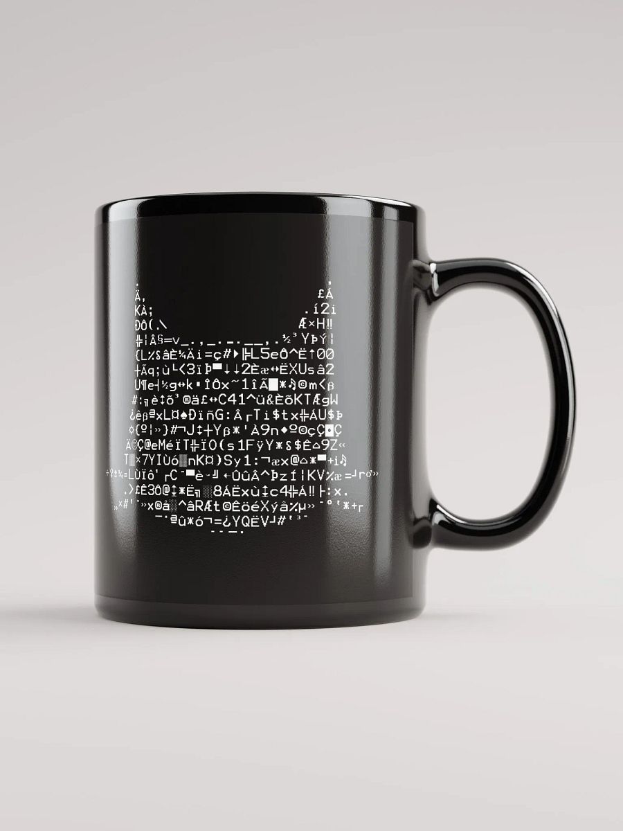 Code Cat Mug (Black) product image (1)