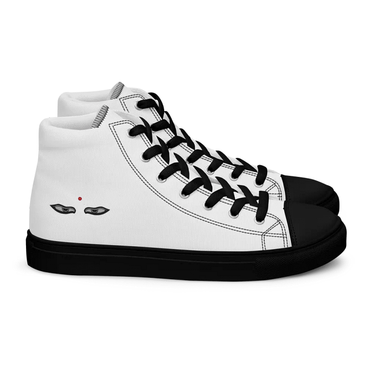 Mystic Eyes Men's High Top Canvas Shoes product image (2)