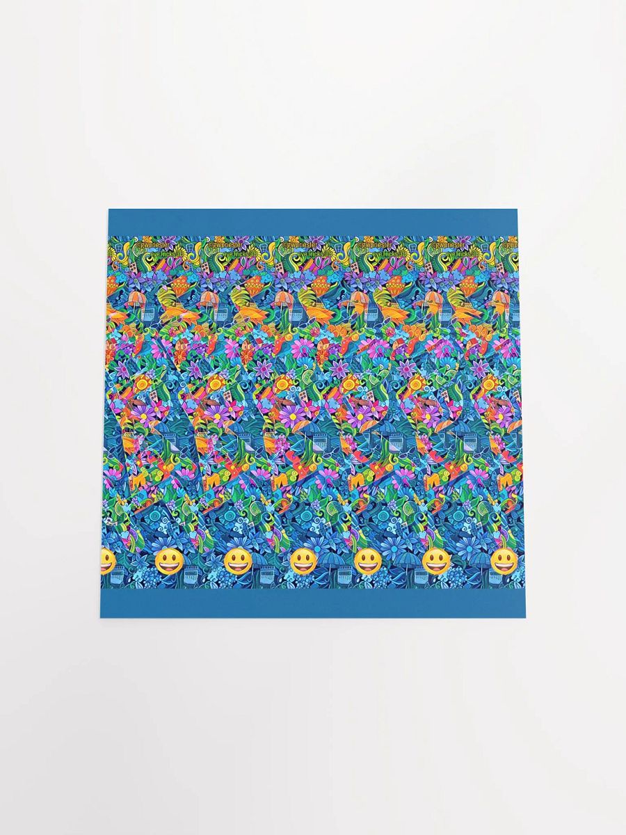 Be Happy - 3D Stereogram Poster product image (20)