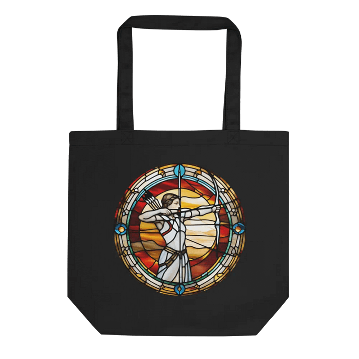 Spiritual Sagittarius - Unique Tote Bag Design - Circle Energy product image (1)