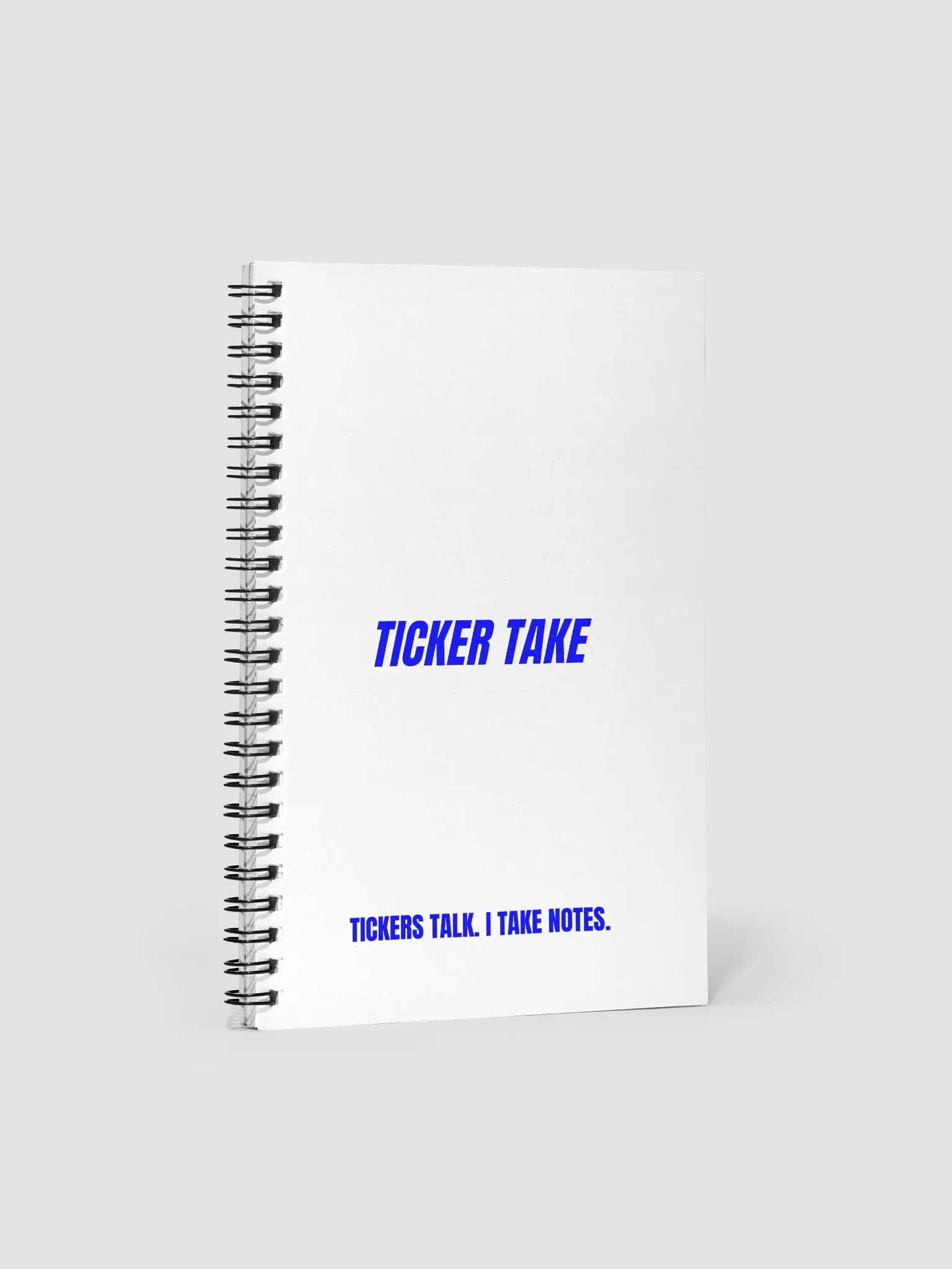 Ticker Take Notebook product image (1)