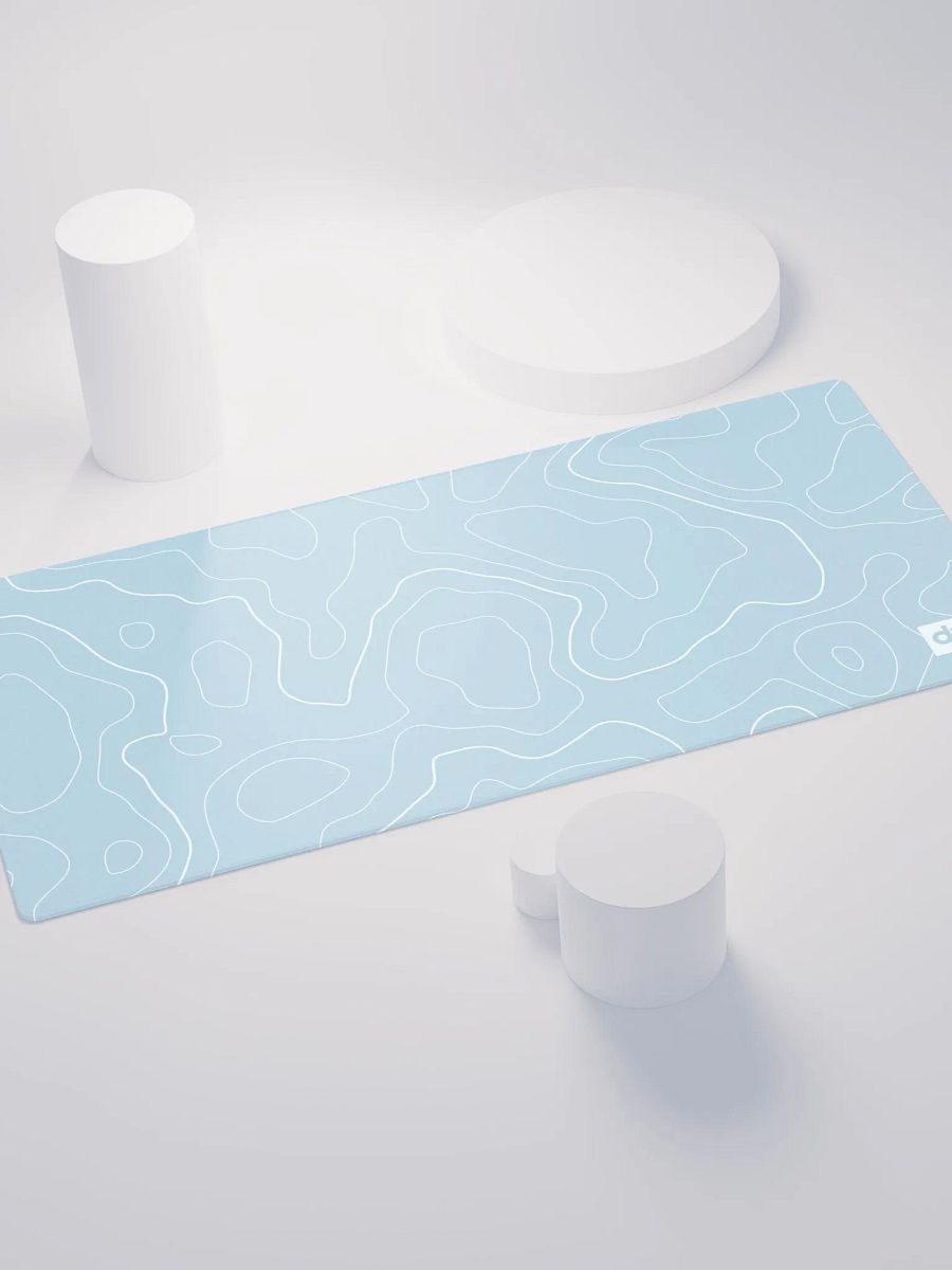 Topography Mouse Pad | Silver product image (4)