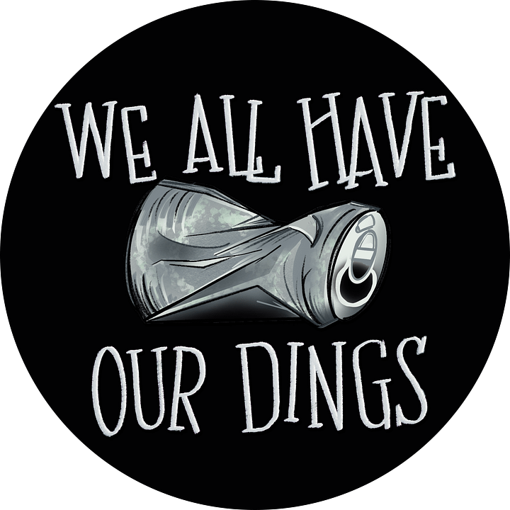 We All Have Our Dings Magnet product image (1)