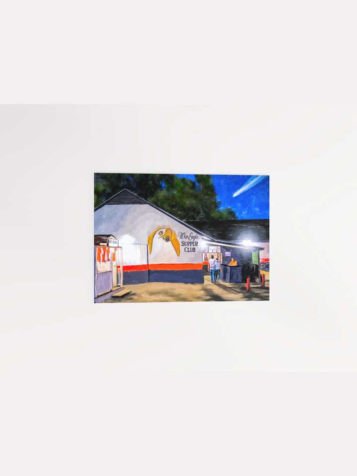 War Eagle Supper Club - Auburn Alabama Matte Poster product image (2)