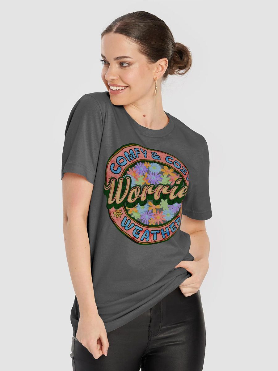 Worrier Comfy And Cozy Weather Floral T-Shirt product image (5)