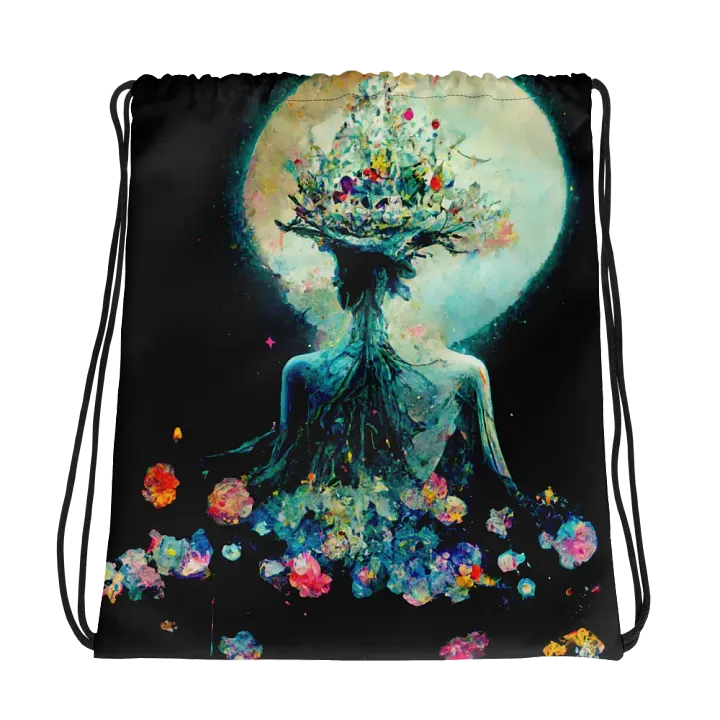 Ethereal Nature Drawstring Backpack product image (1)