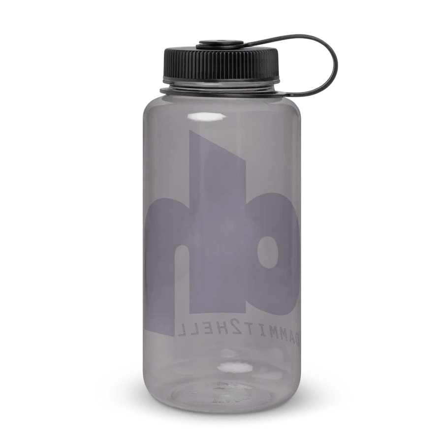 d2h Logo Wide Mouth Plastic Water Bottle (32oz) product image (3)