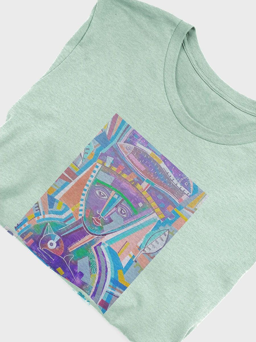 Beautiful and soft artistic Tshirt, "Flow", Special colours product image (89)