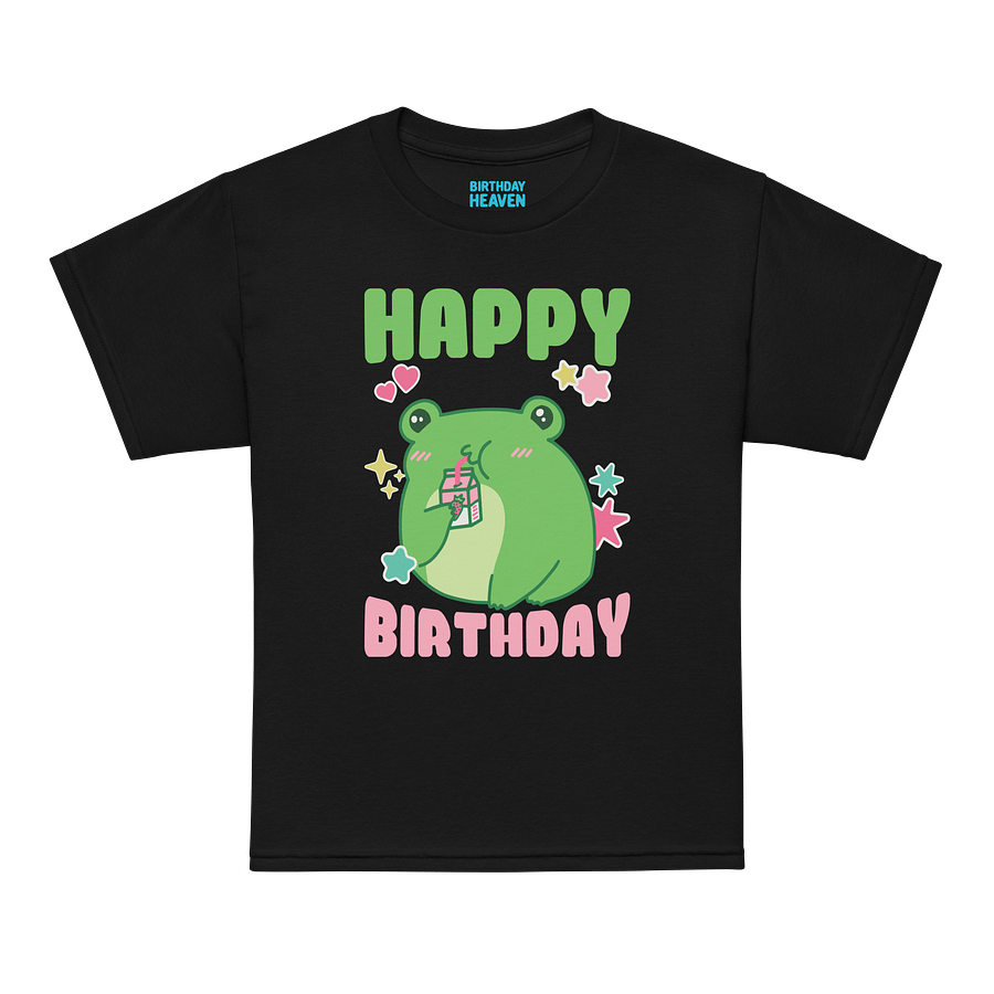 Happy Birthday (Cute Frog) T-Shirt For Kids product image (11)