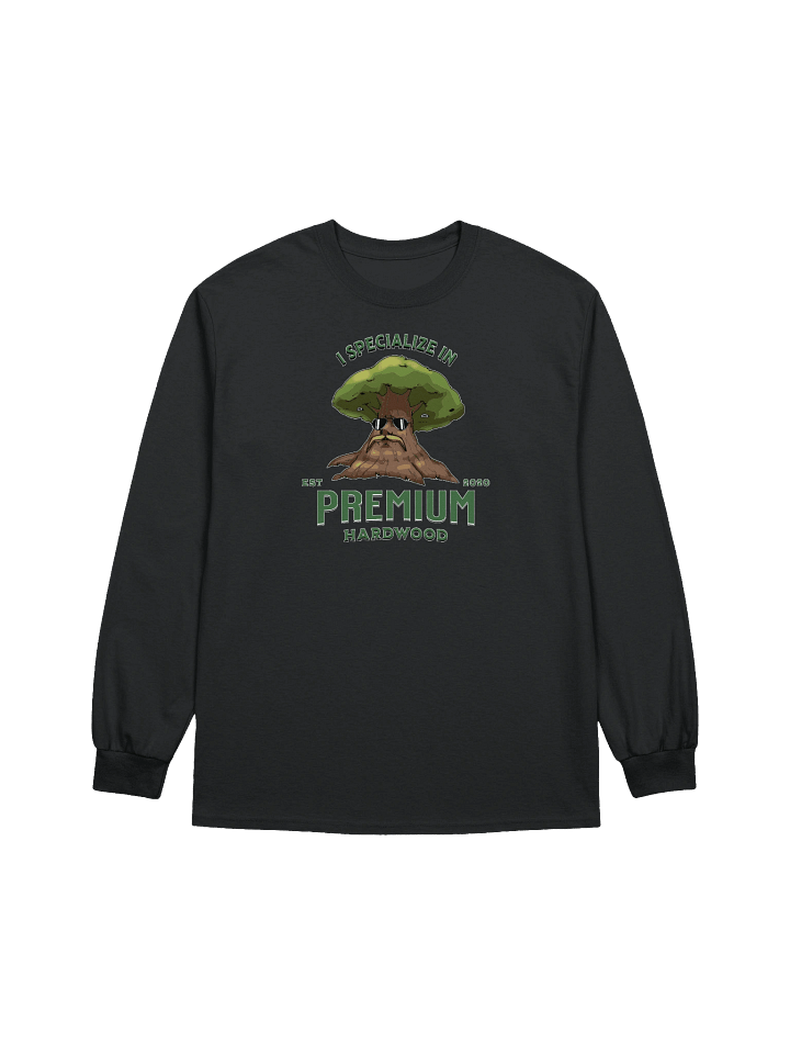 Premium Hardwood Gildan Ultra Cotton Long Sleeve T-Shirt product image (1)