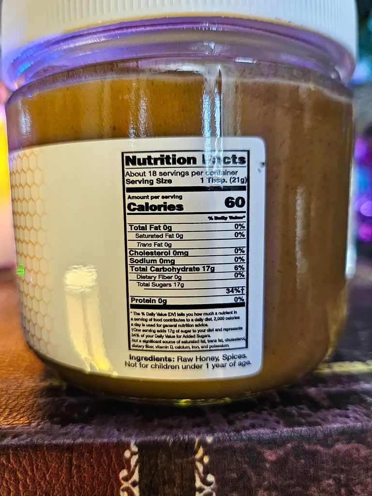 The Armored Kingdom Honey with Apple Pie Spice (14oz) product image (4)