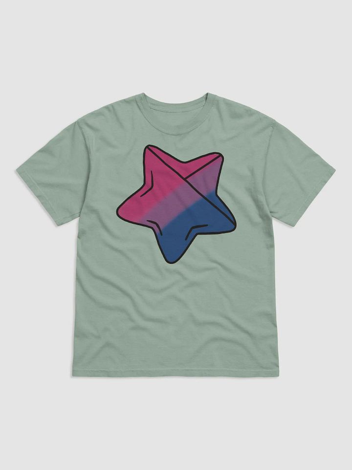 Bi Pride Folding Star T Shirt product image (6)