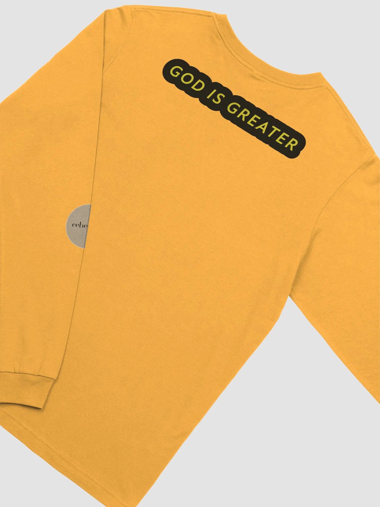 God > ALT Long Sleeve - (YELLOW TEXT) product image (32)
