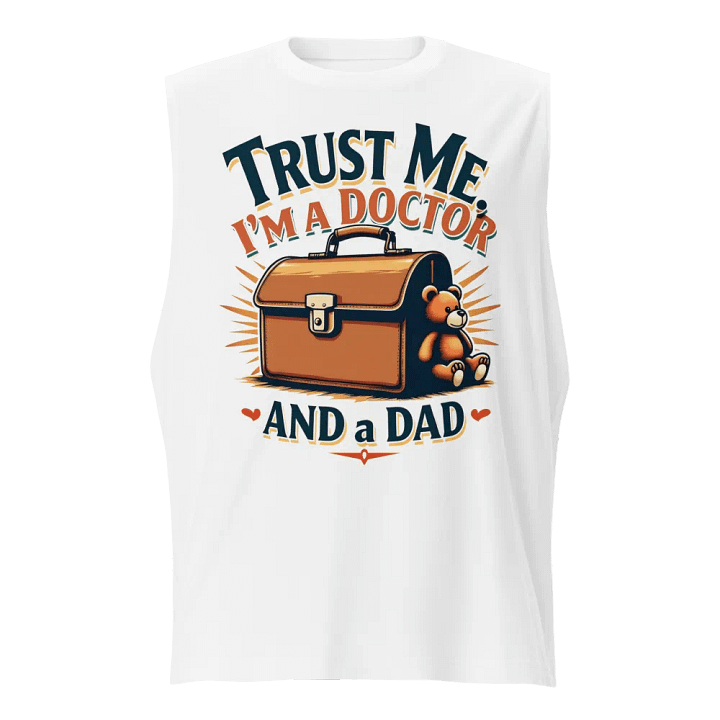 Doctor Dad Vintage Muscle Tank product image (5)