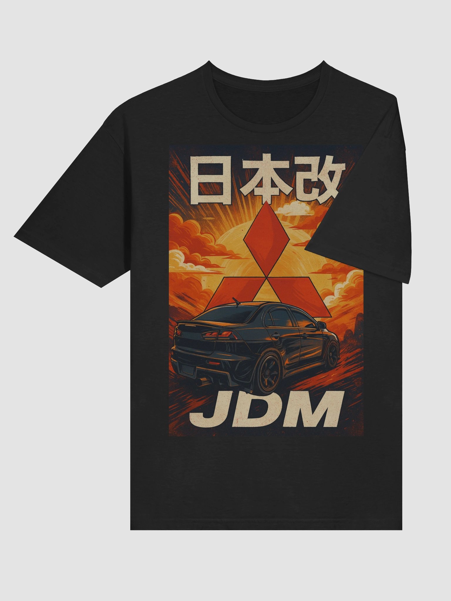 JDM Sunset Emblem Gildan Unisex Softstyle T-Shirt product image (6)