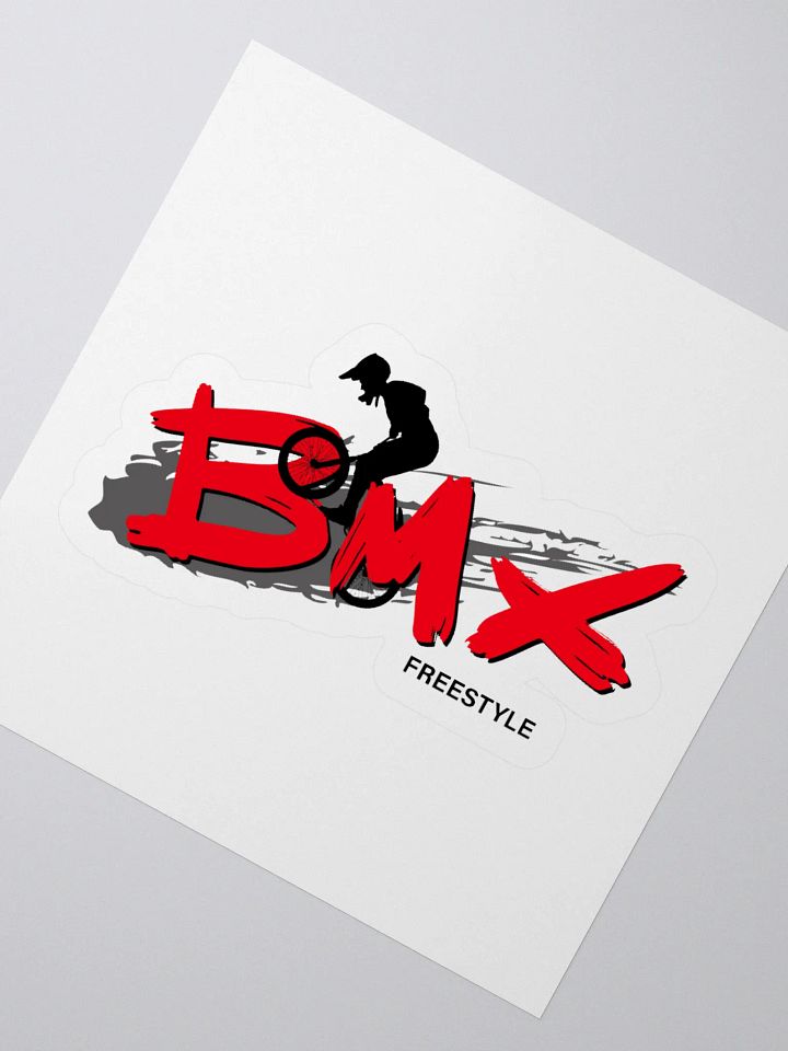 BMX Wheel Graffiti Kiss Cut Stickers product image (5)
