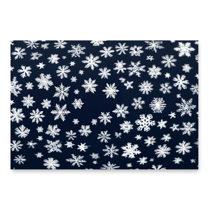 Snowflake Symphony Wrapping Paper Set product image (1)