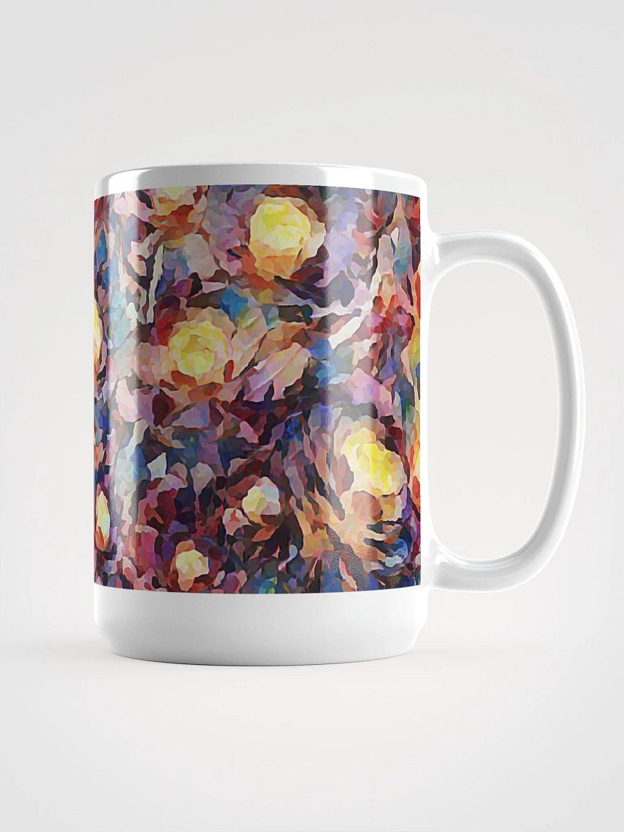 Abstract Graphic | White Coffee Mug | Radiant Succulent product image (3)