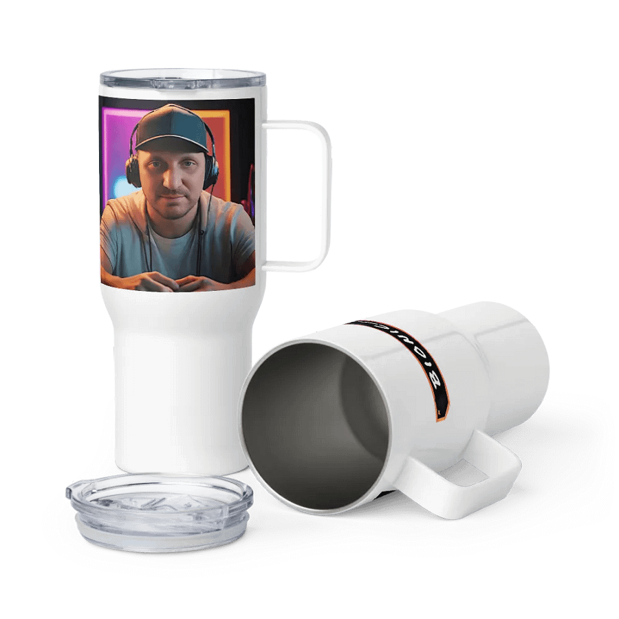 Trink Becher mit Deckel product image (6)