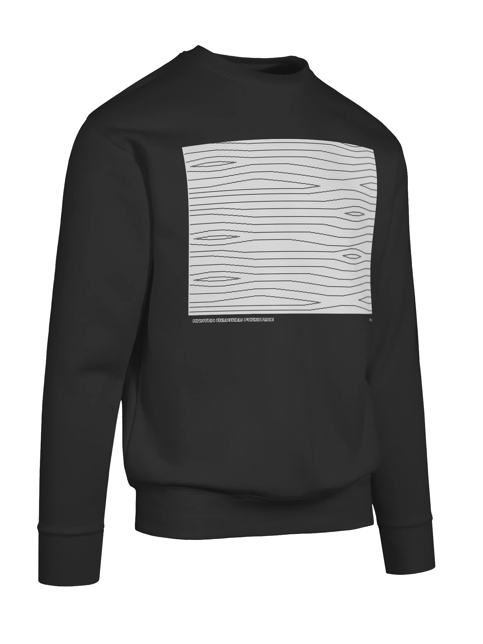 Retro Wood Hatch Crewneck Sweatshirt product image (10)