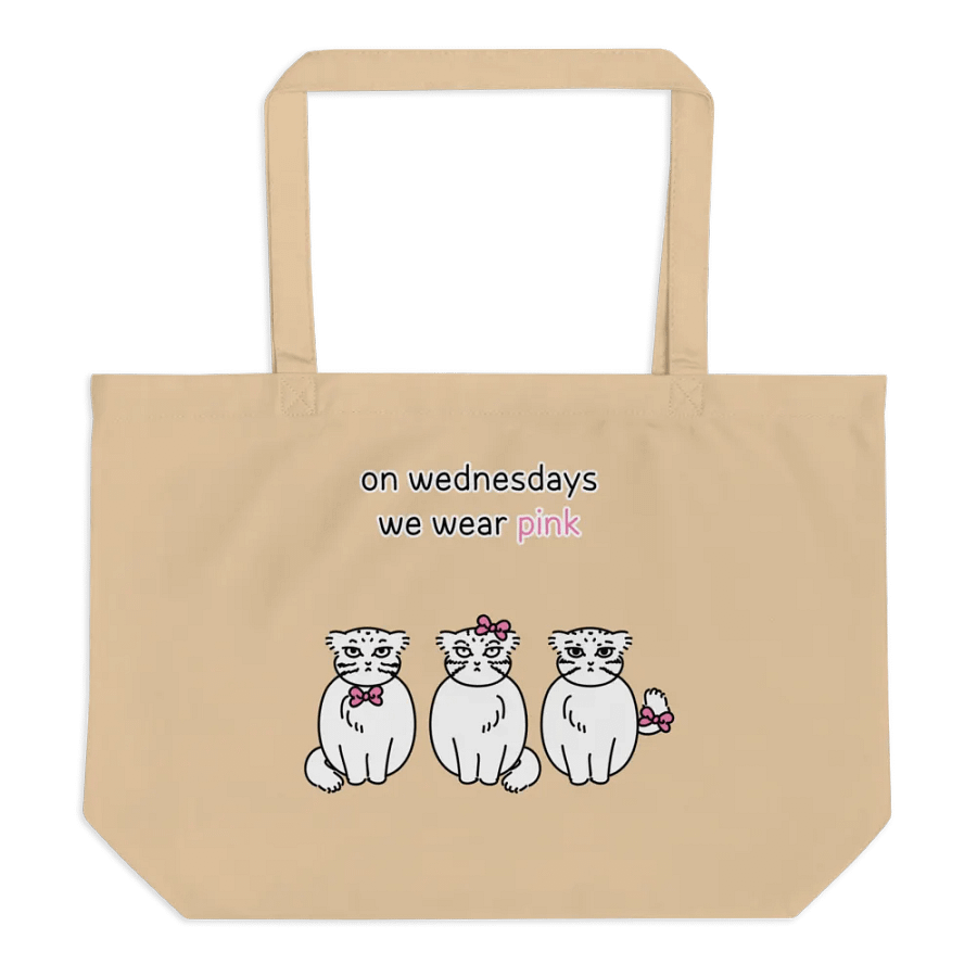 Pink Wednesdays Manul - Tote Bag product image (1)