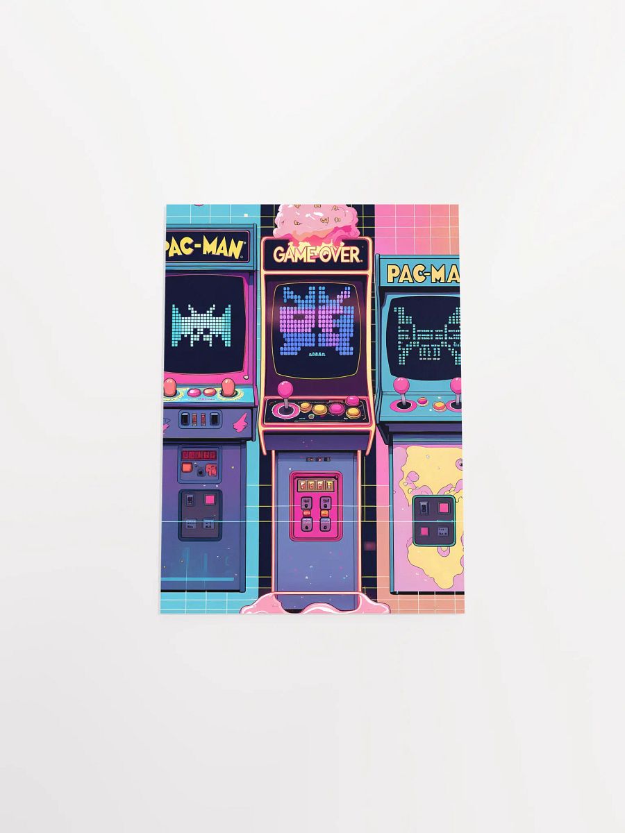 Pixel Paradise Arcade Poster product image (33)
