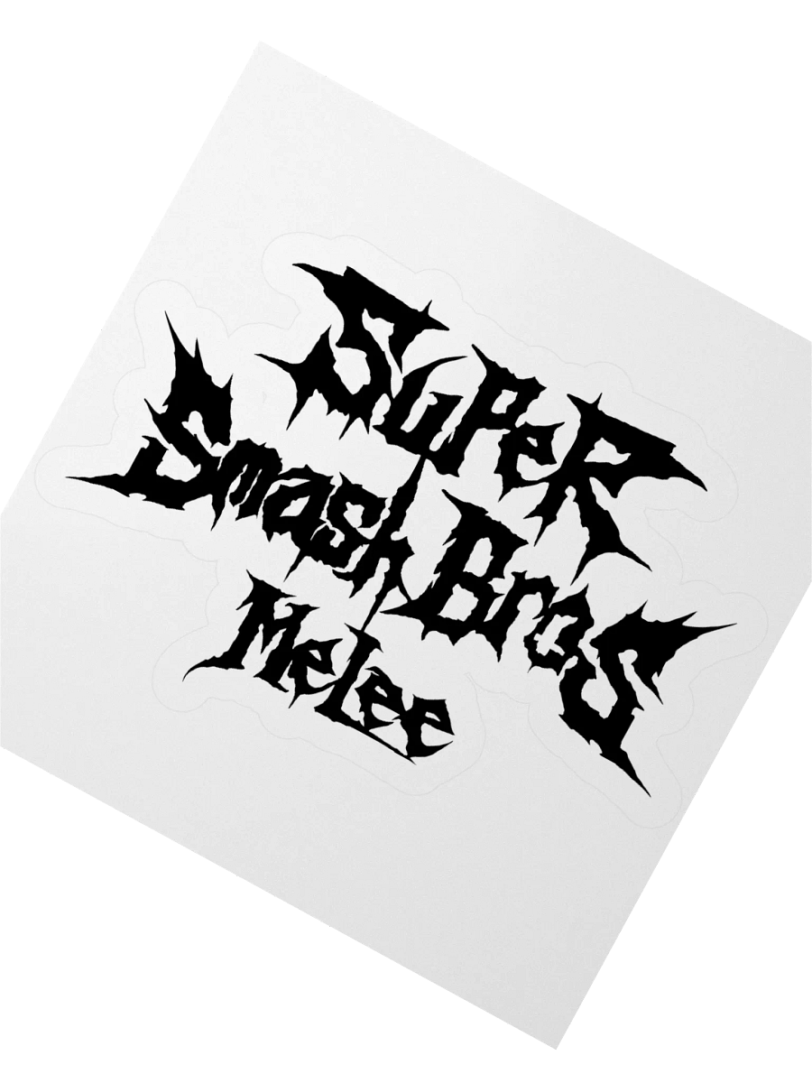 SSBM Metal Sticker product image (4)