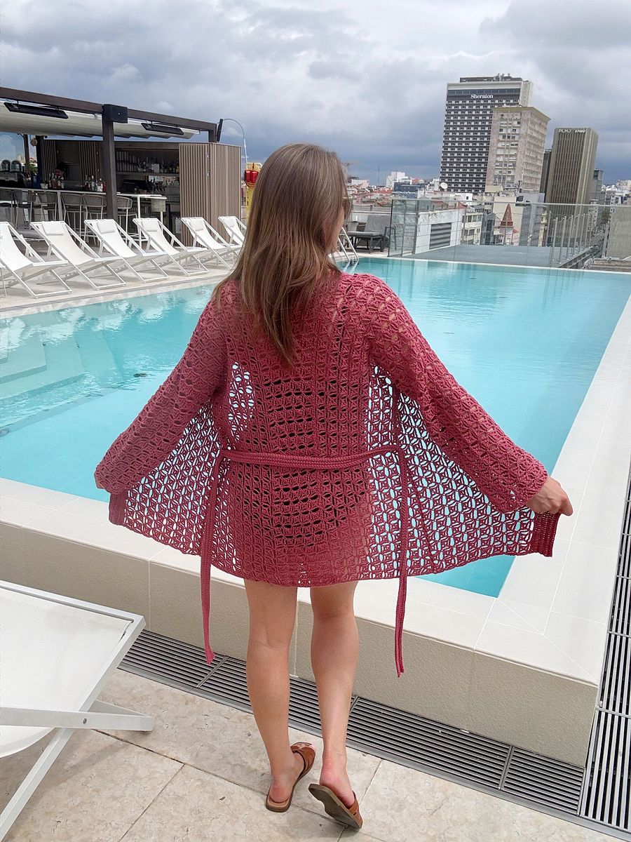 Lace Crochet Cardigan Pattern, Sizes Xs-5X with Video Tutorial product image (12)