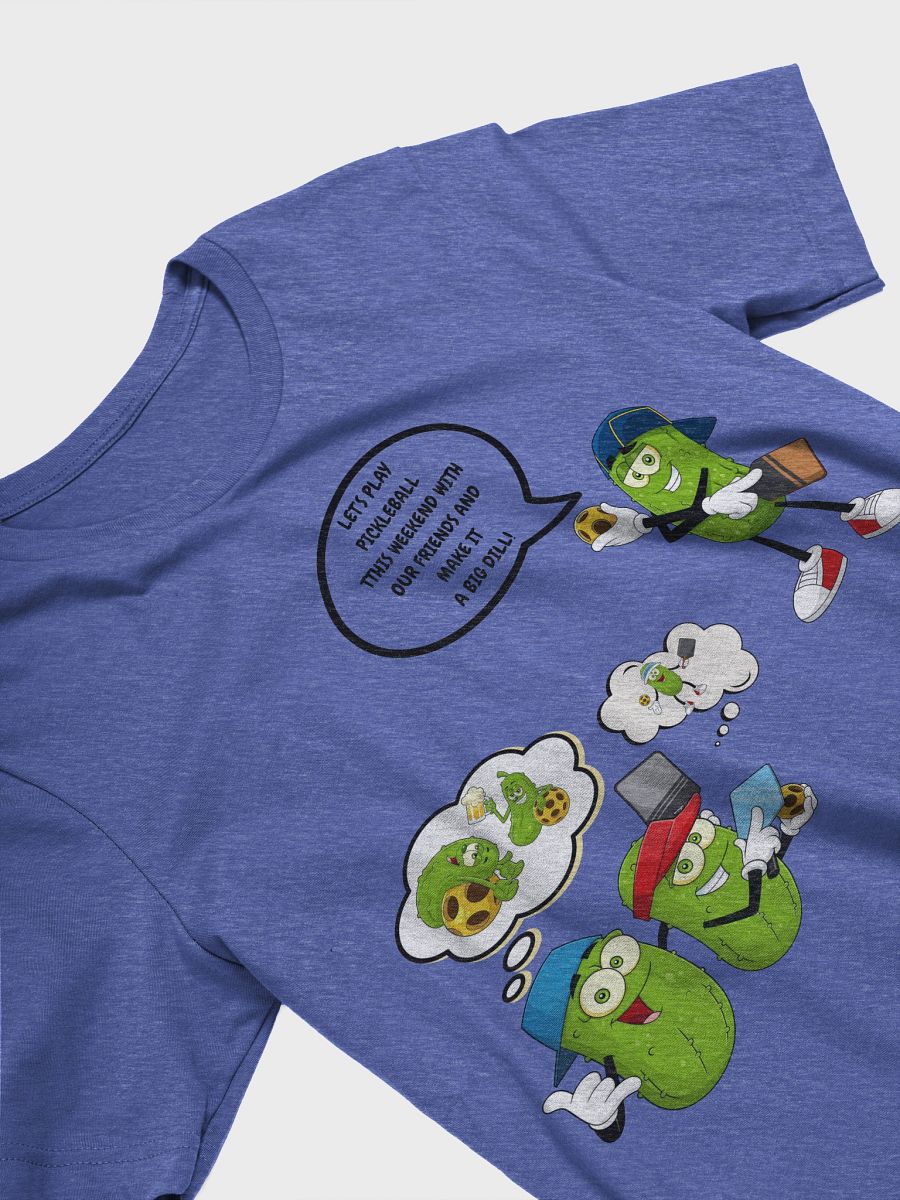 Pickleball Make It A Big Dill Supersoft T-Shirt product image (32)
