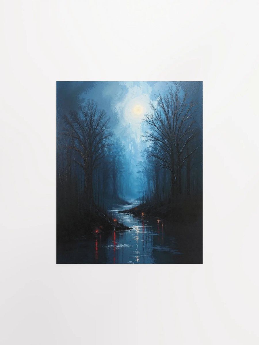 Moonlit Stream Poster product image (17)