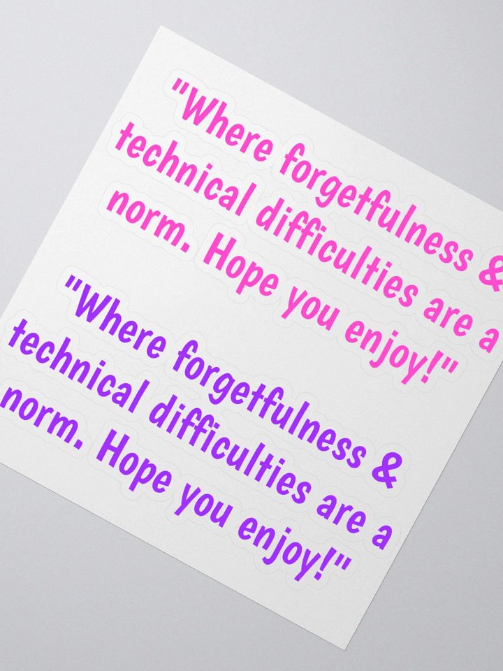 Pink & Purple Jeeper Quote Stickers product image (5)