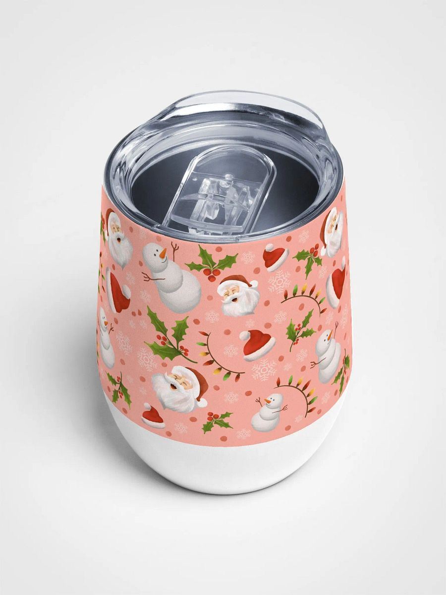 Pink Design Christmas Festive Holiday Tumbler product image (4)