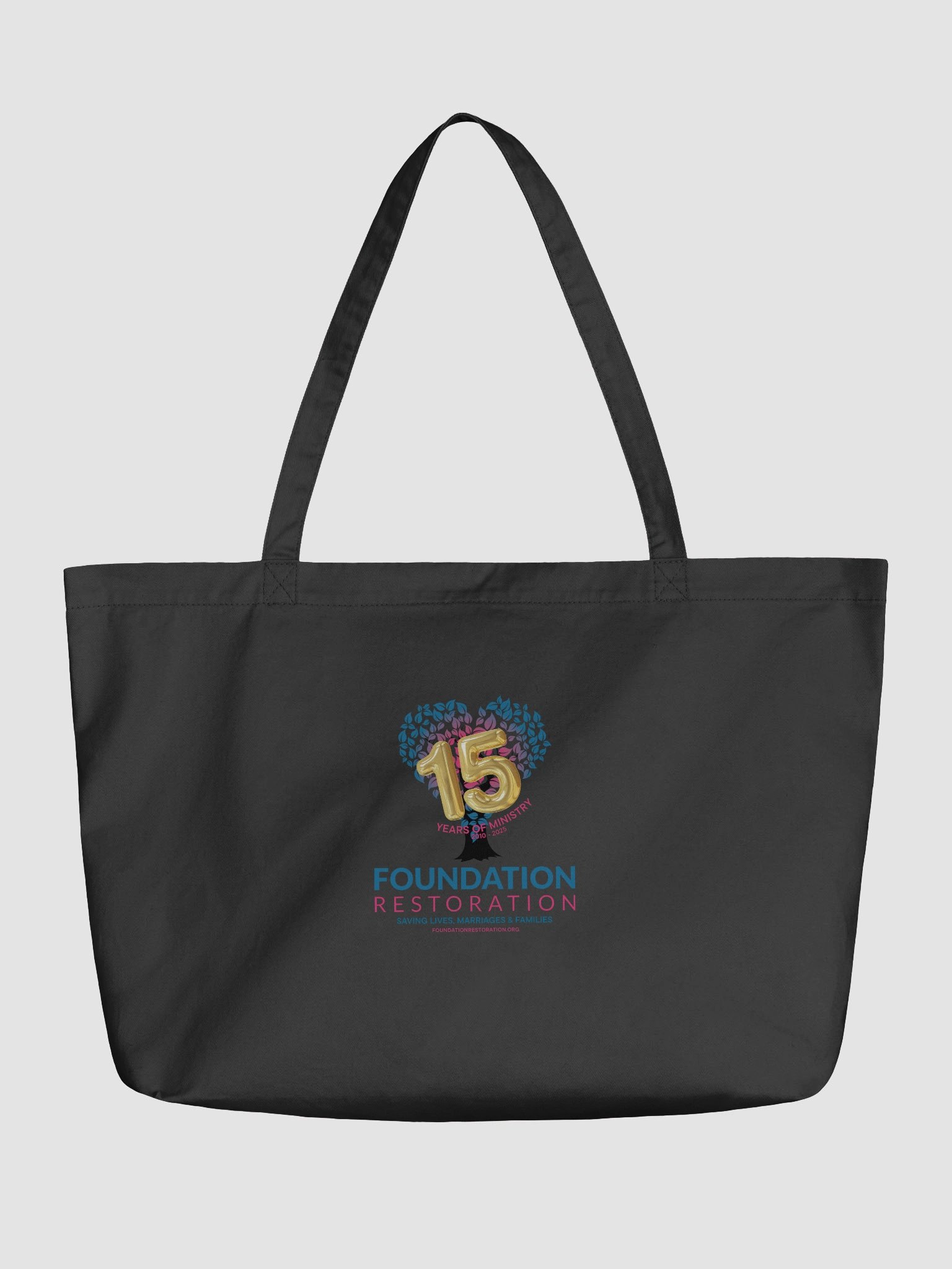 15 Years of Ministry Celebration Tote Bag product image (1)
