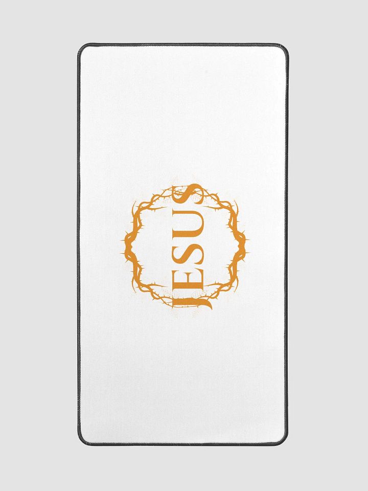 Divine Wreath Jesus Desk Mat product image (2)