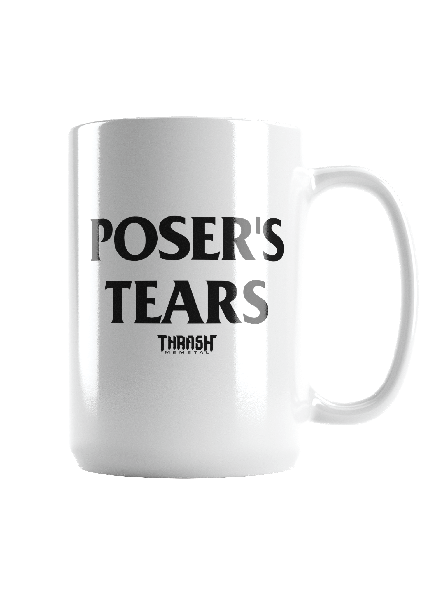 POSER'S TEARS WHITE MUG product image (2)
