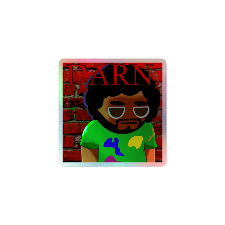 DARN. Holo Sticker product image (1)
