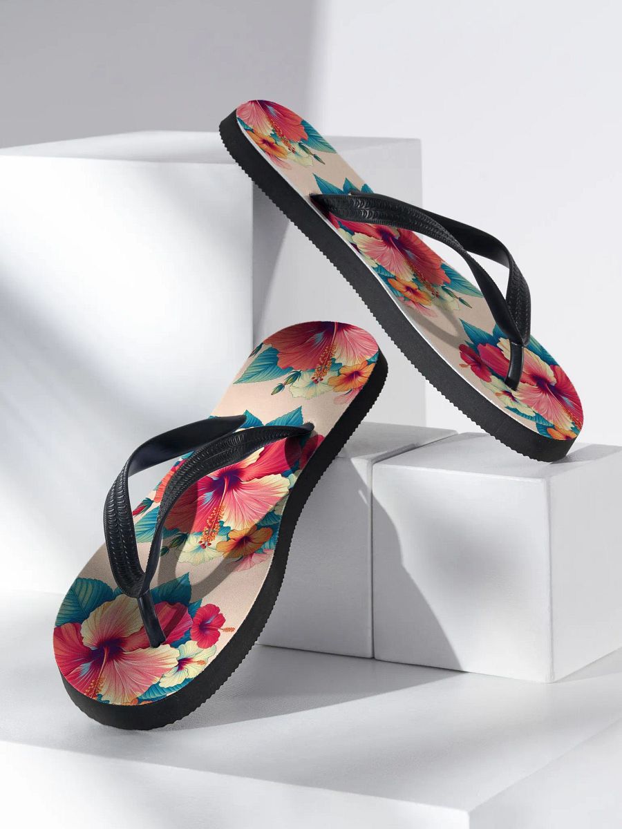 Hibiscus Flower Flip Flops product image (3)