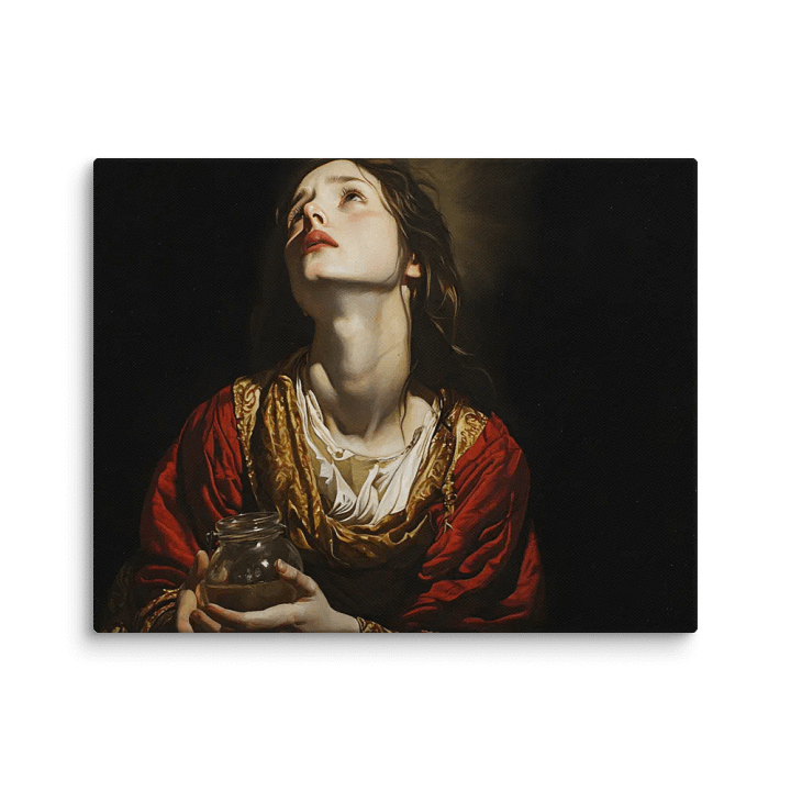 Mary Magdalene The Devoted Follower - Witness of the Resurrection Wall Art product image (1)