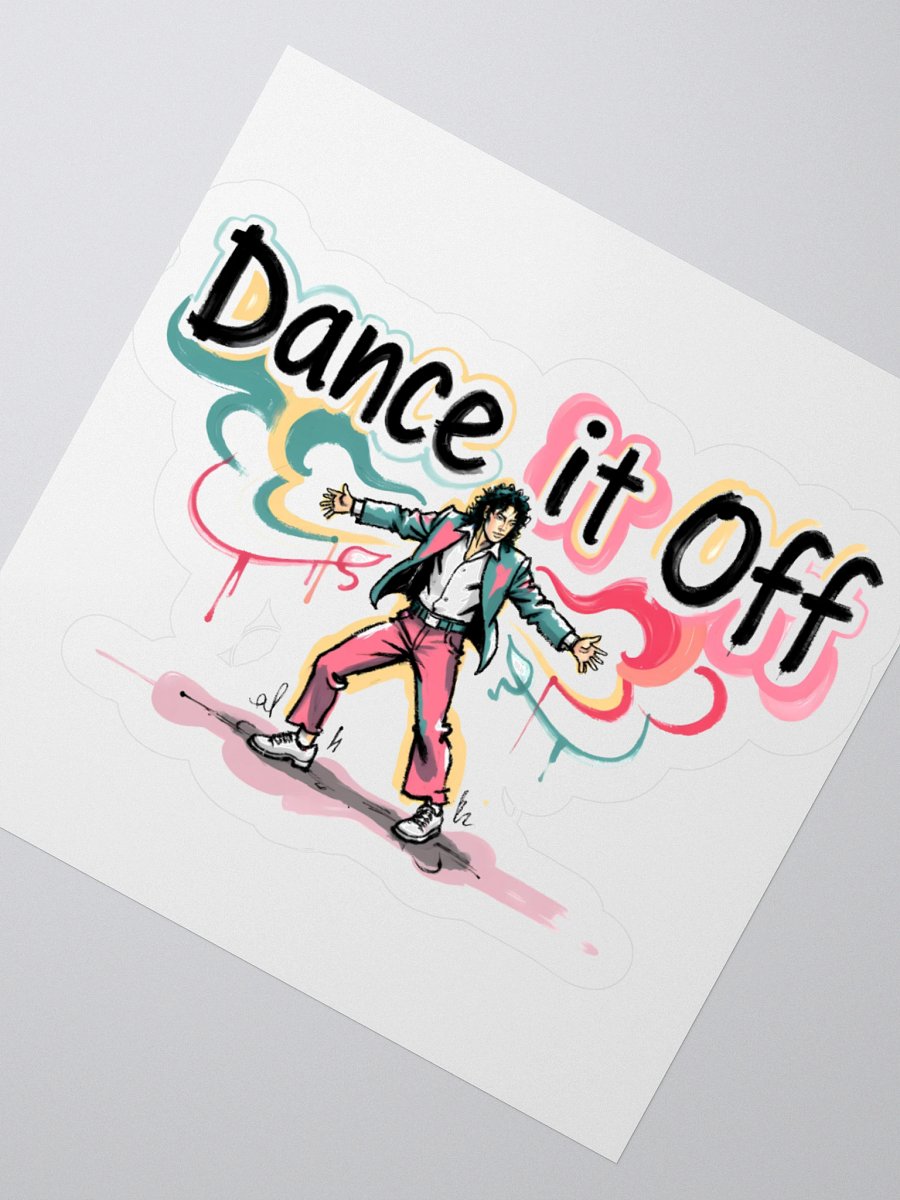 Graffiti Dance Party | 'Dance It Off' Vibrant Art product image (5)