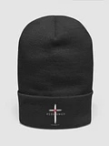 Redeemed by the blood of Jesus - Ephesians 1:7 Beanie product image (3)