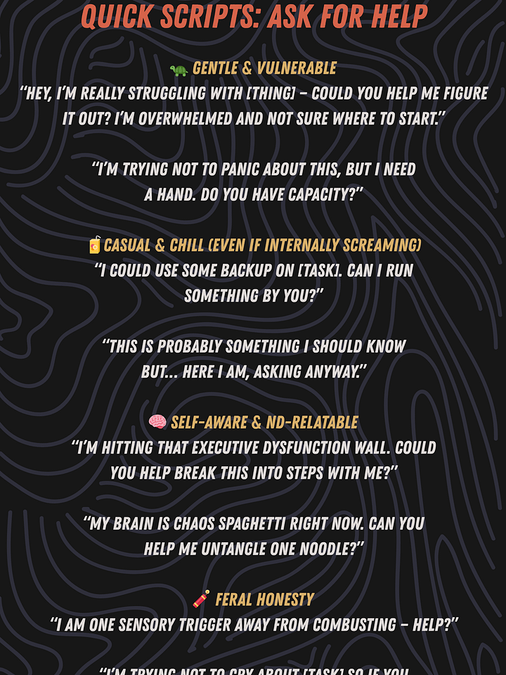 Phone Wallpaper: Ask for Help product image (2)