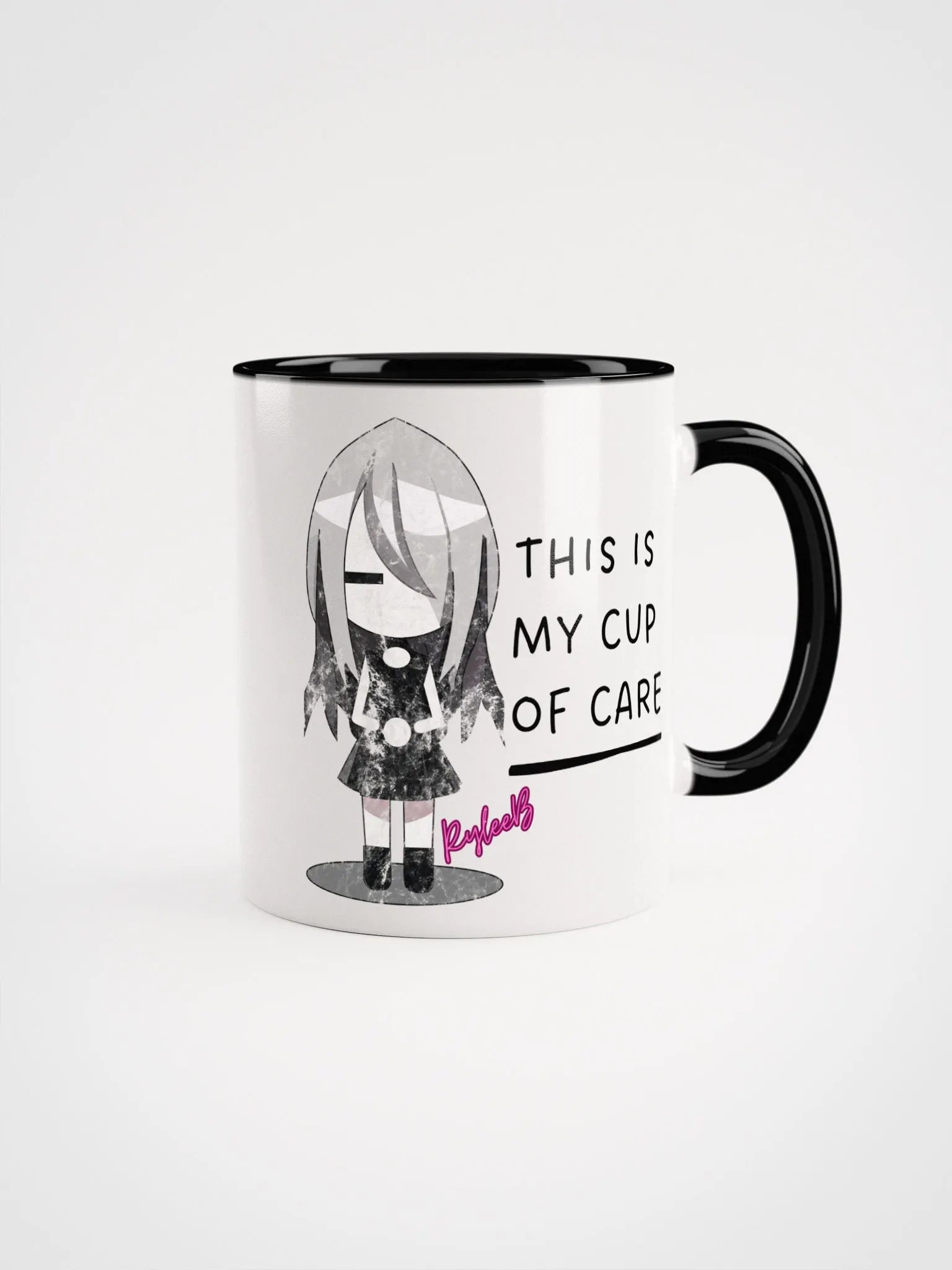 Funny Coffee Mug – Cup of Care by RyleeB product image (3)