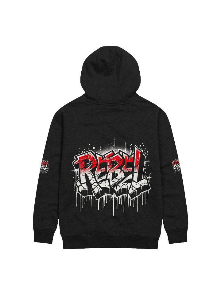 REBEL | Urban Graffiti Tag T-Shirt for Skaters and Outlaws product image (2)