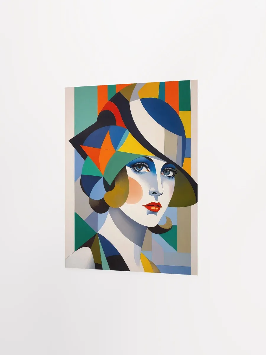 Vibrant Betty - Flapper Girl - Poster - Small and Standard Sizes - 8x10-11x14-12x16-16x20 Inches product image (7)