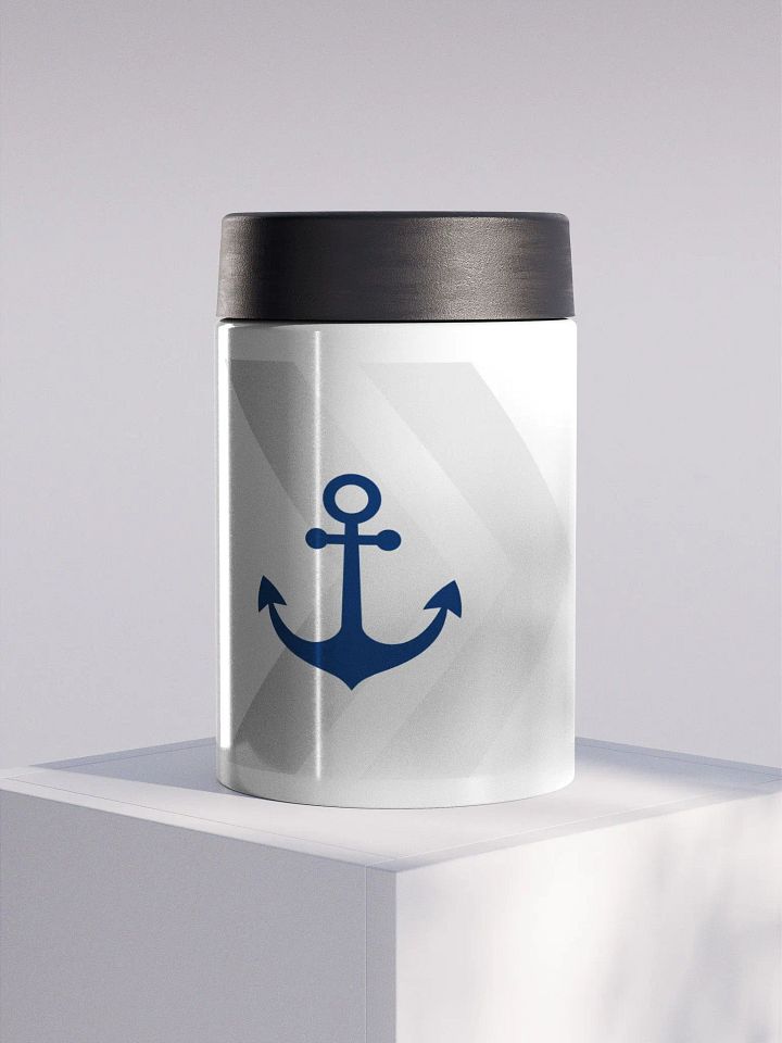 New! Stainless Steel Anchor Screw Top Koozie product image (2)
