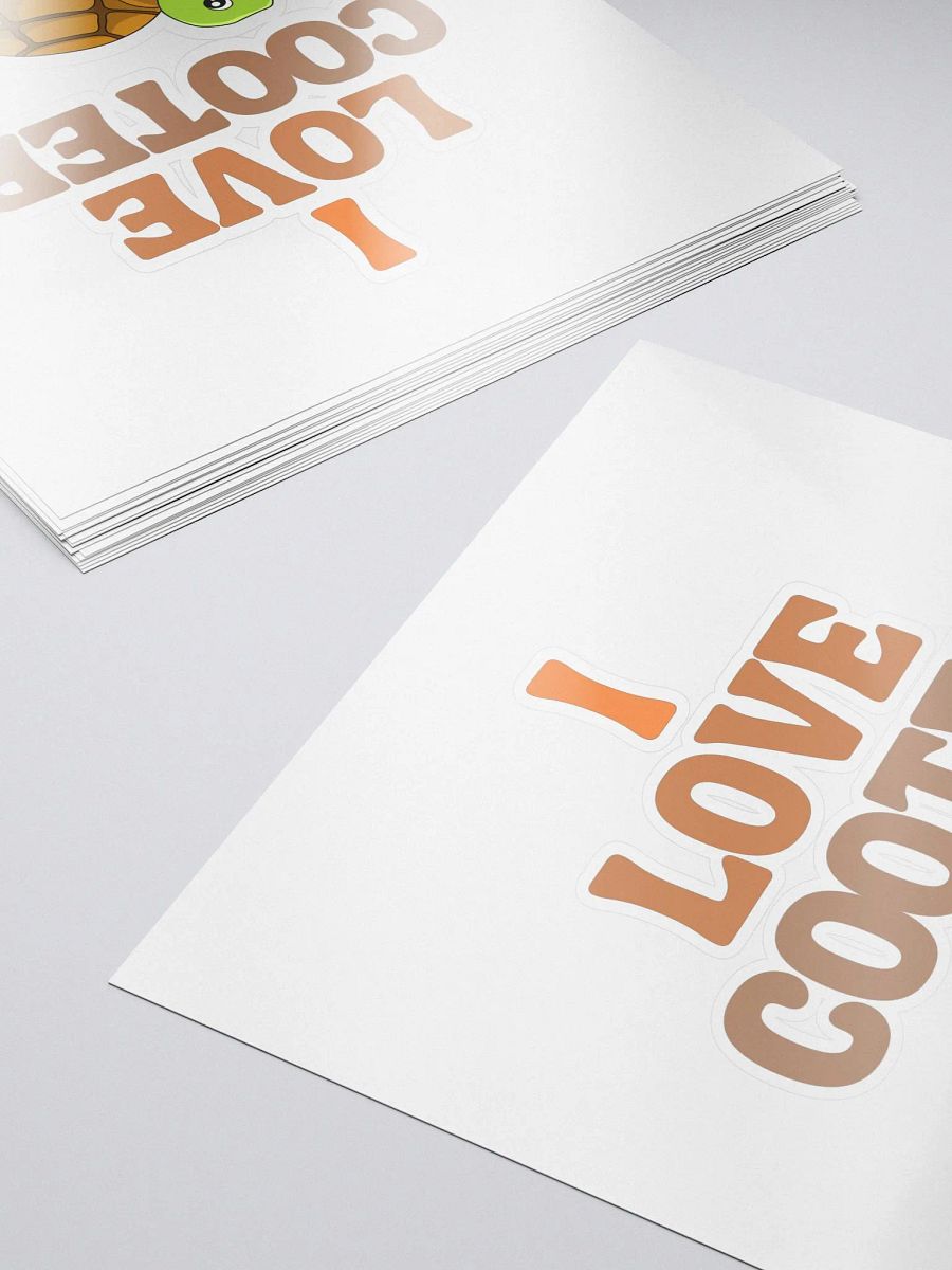 I love cooter sticker product image (5)