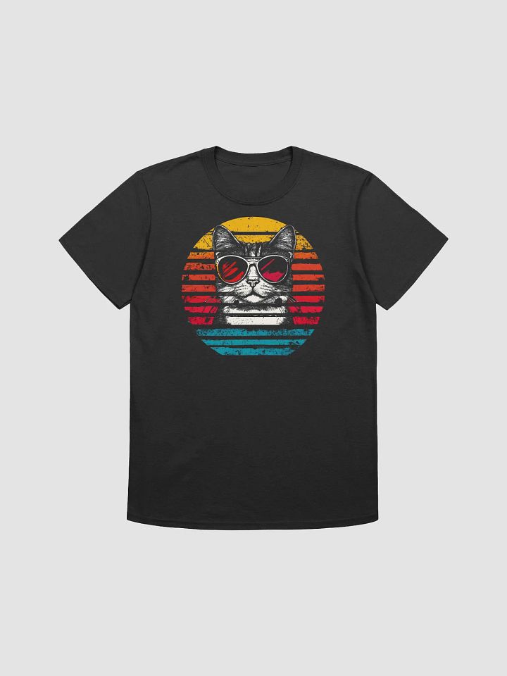 Cool Vintage Cat Lover Retro for Cat Mom and Dad 80's style product image (1)