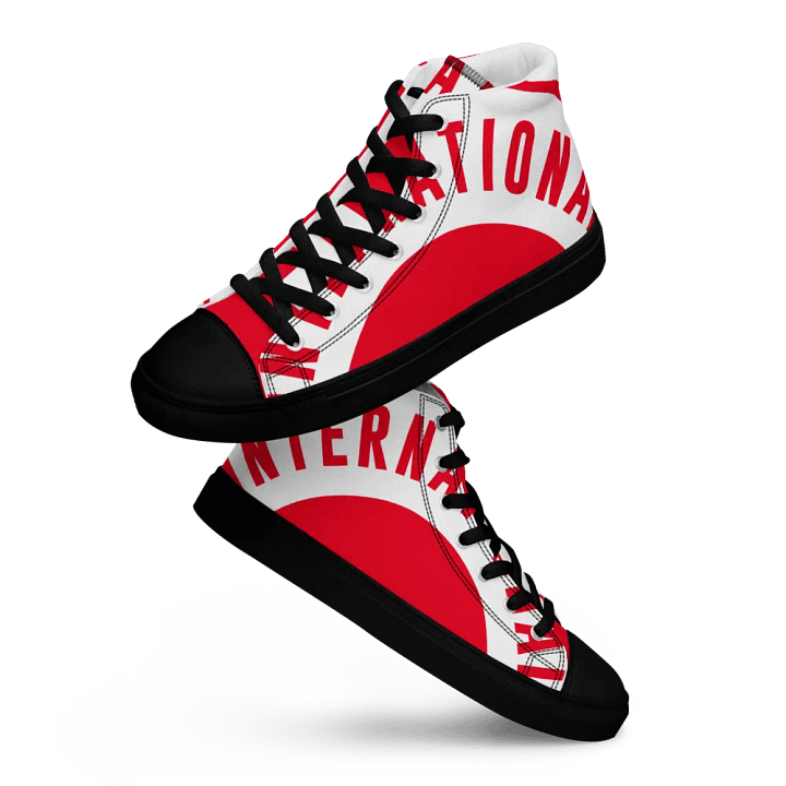 IFBNewsfeed.Org's Men's High Top Canvas Shoes product image (1)